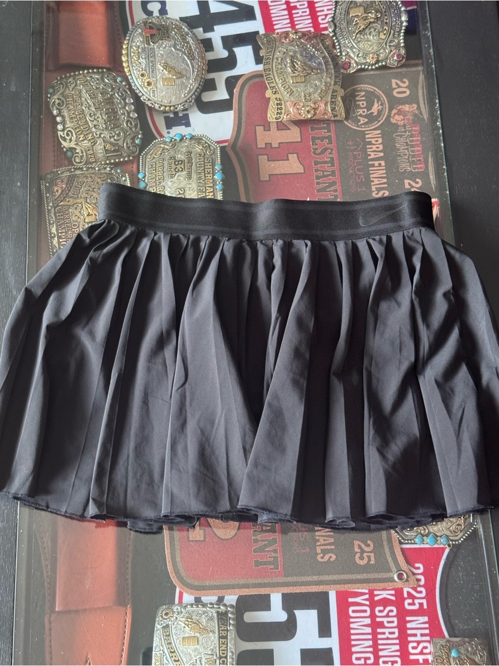 Nike Black tennis skirt